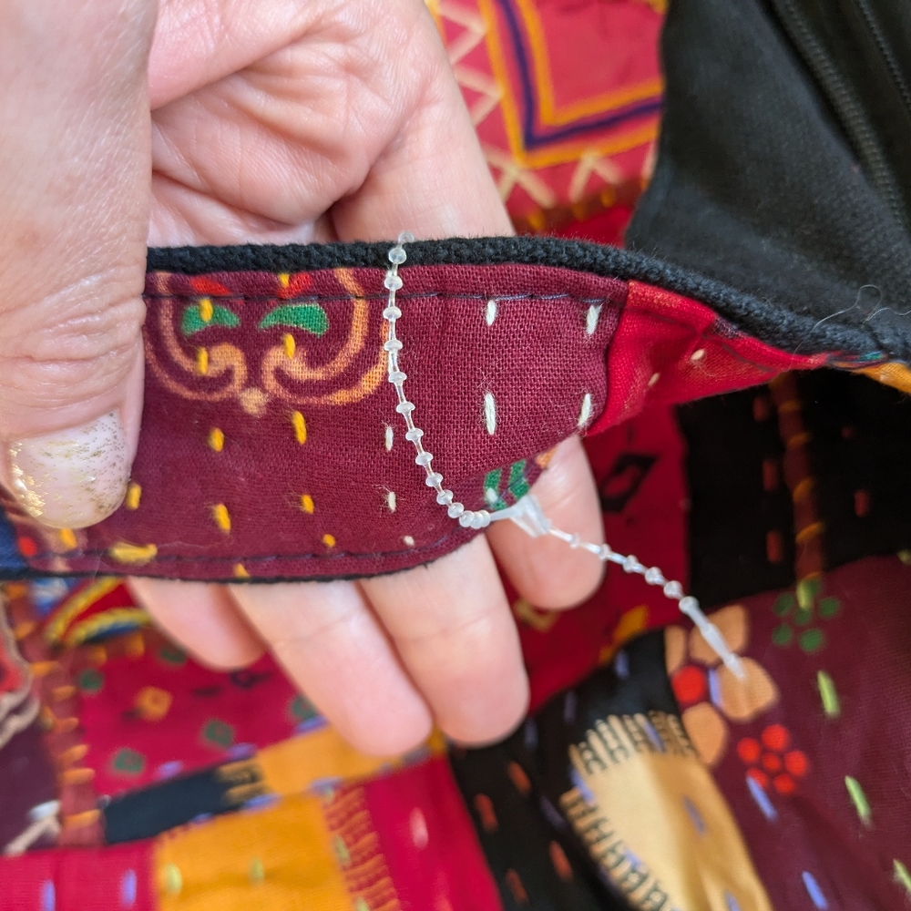 Gorgeous patchwork boho bag - Picture 4 of 7